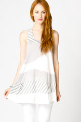Abigail Mixed Stripe Tunic