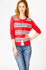 Air Mail Linen Cardigan