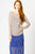 Alexis Sheer Raglan Sleeve Pullover