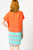 Amelia Cropped Woven blouse