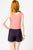Andrea Candy Stripe Cowl Tank