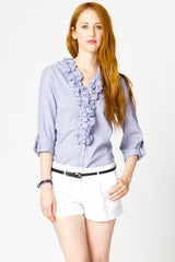 Arianna Eyelet Shorts in White
