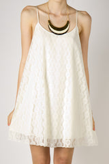 Aster Lace A-Line Dress